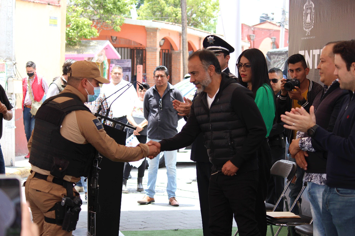 Mejora Metepec en materia de seguridad pública y abate índice delictivo