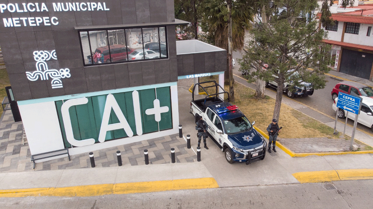 Abate Metepec 34% el índice delictivo en un año