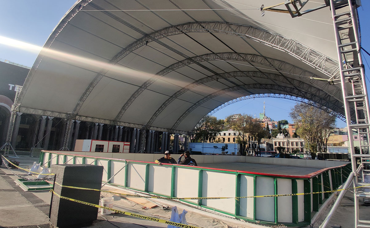 ¡Al fin! Conoce todos los detalles oficiales de la pista de hielo en Toluca