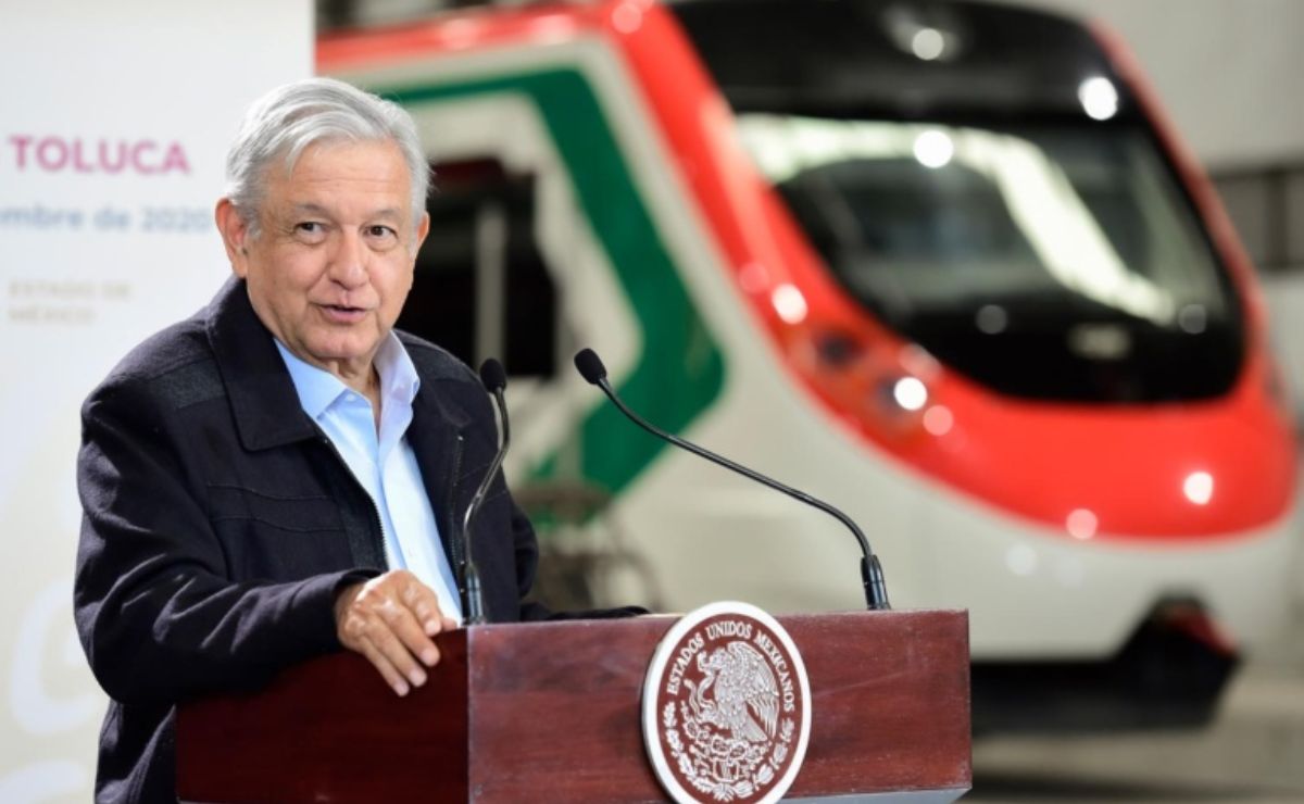 AMLO señala que el tren interurbano México-Toluca será inaugurado en diciembre 2023