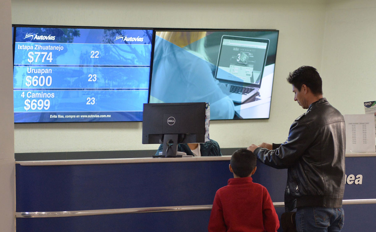 Taquilla de la Terminal de Toluca