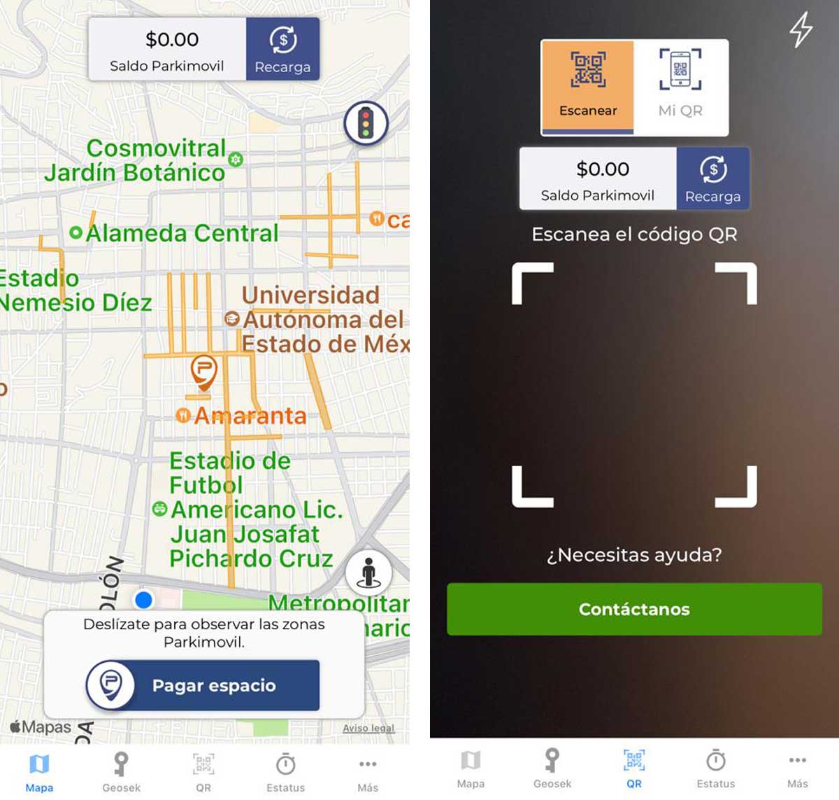 A través de la App Parkimovil se podrá realizar el pago de los parquímetros virtuales en Toluca