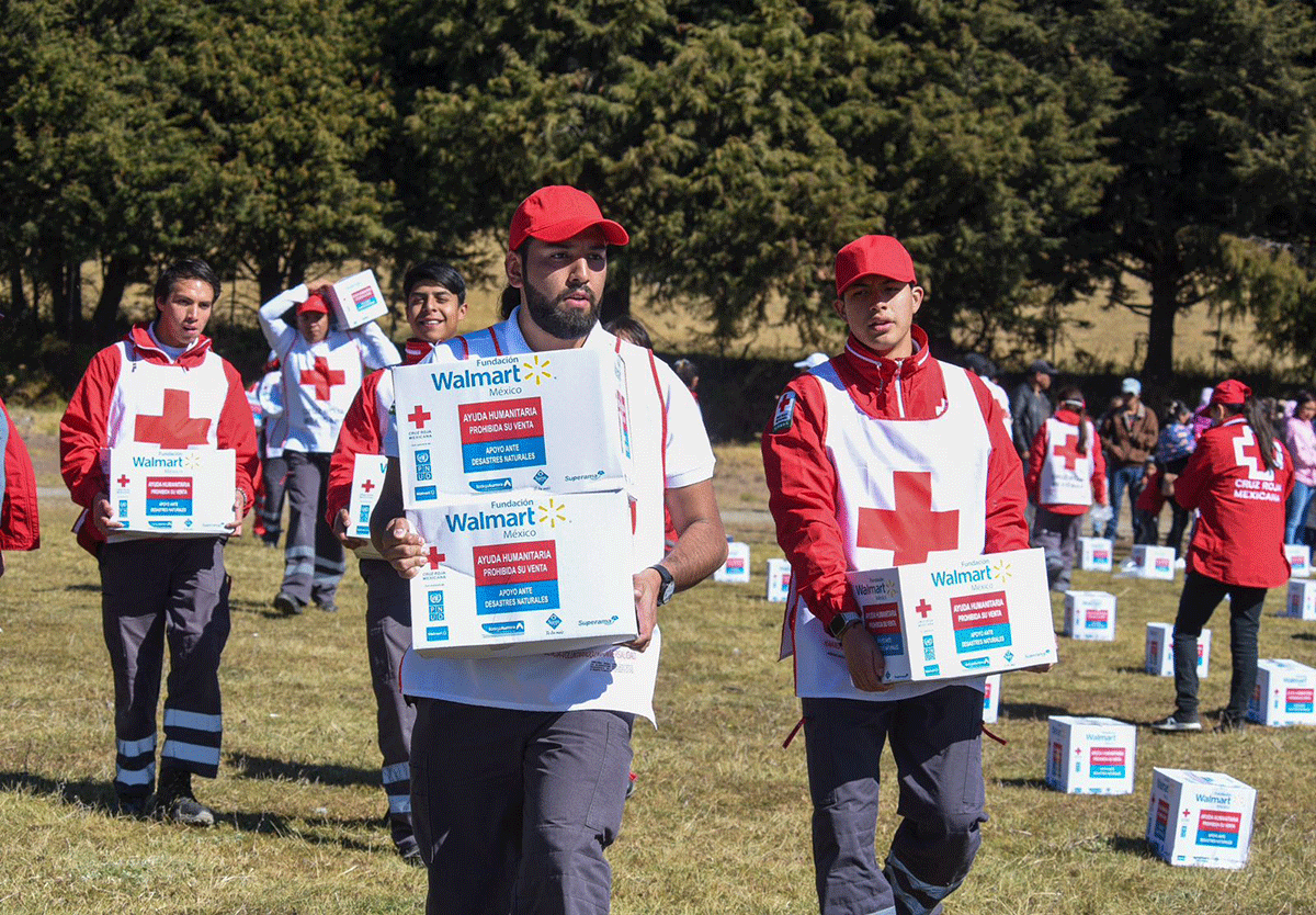 Arranca Cruz Roja Mexicana Plan Invernal 2023 en Edomex