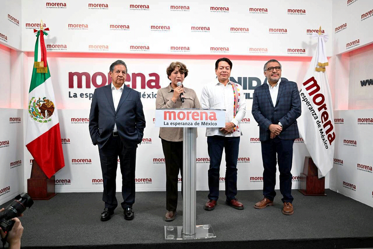 Delfina Gómez ya es precandidata de Morena a la gubernatura mexiquense