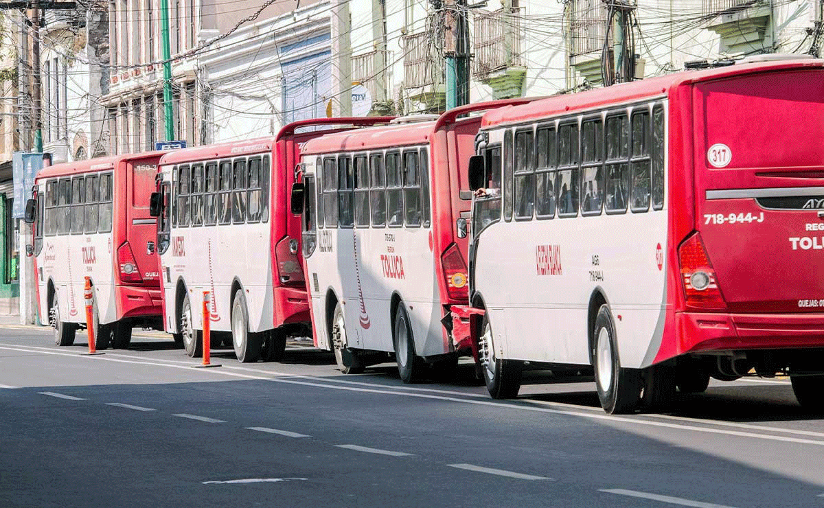 Exigen aclarar presunto aumento a tarifas del transporte público en Edomex