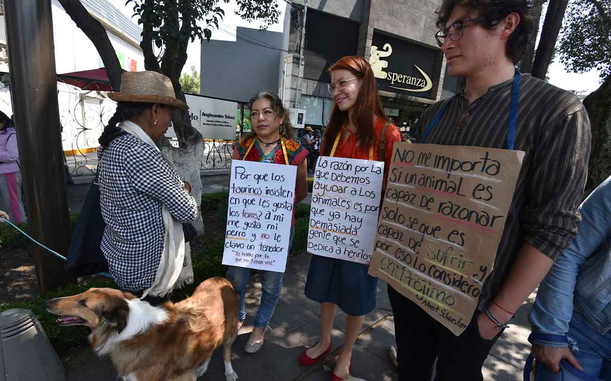protesta y denuncia maltrato animal edomex 2023