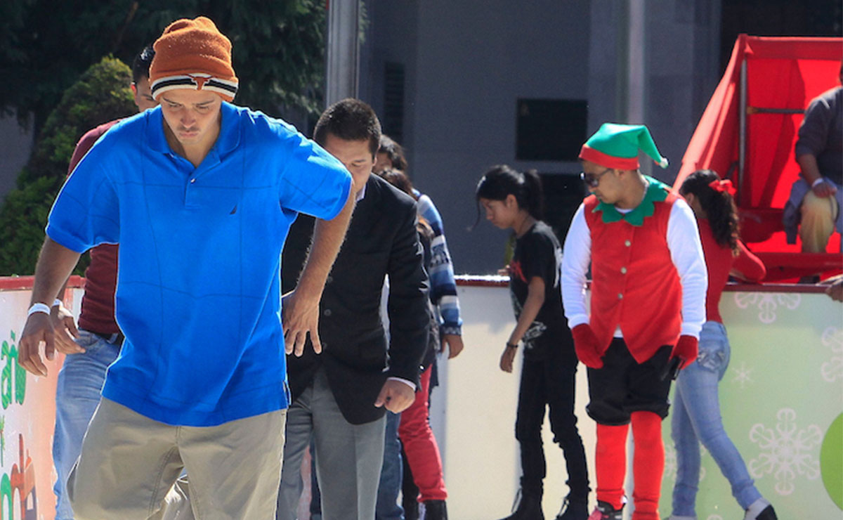 Último día en que estará abierta la pista de hielo en Toluca 
