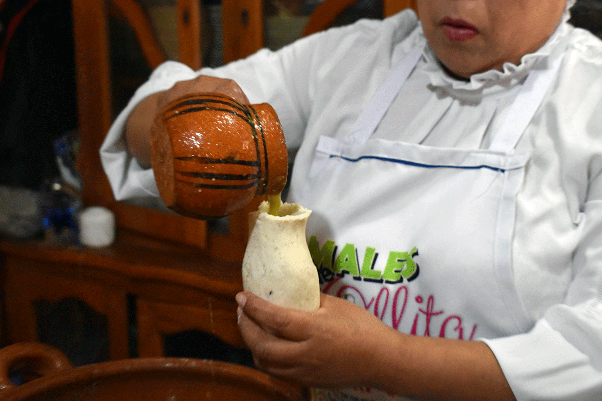 Vendieron en Ocoyoacac más de 80 mil tamales de ollita