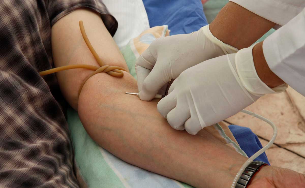 Donación de sangre en la Cruz Roja de toluca