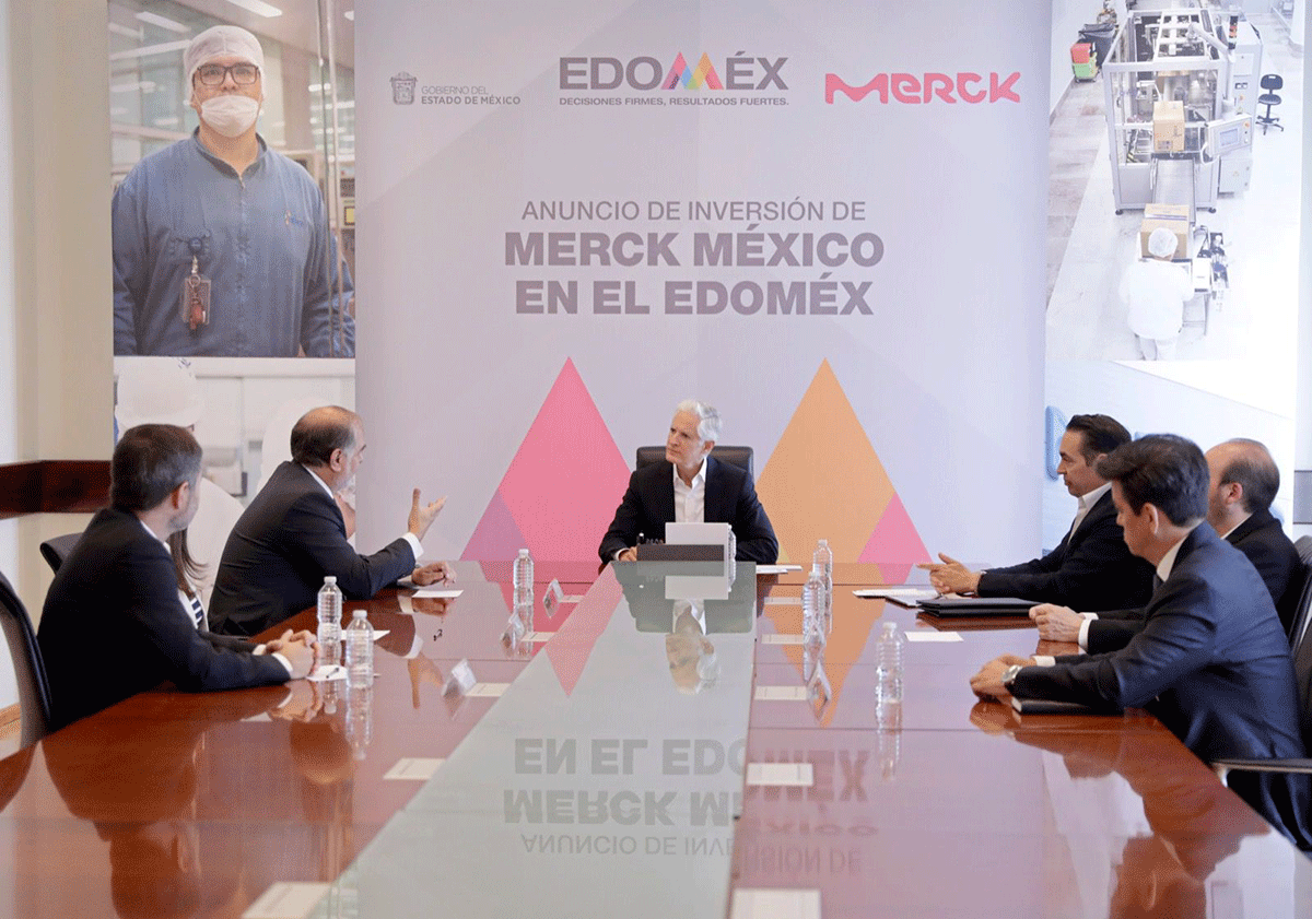 Invertirá la farmacéutica Merck 20 millones de euros en Edomex