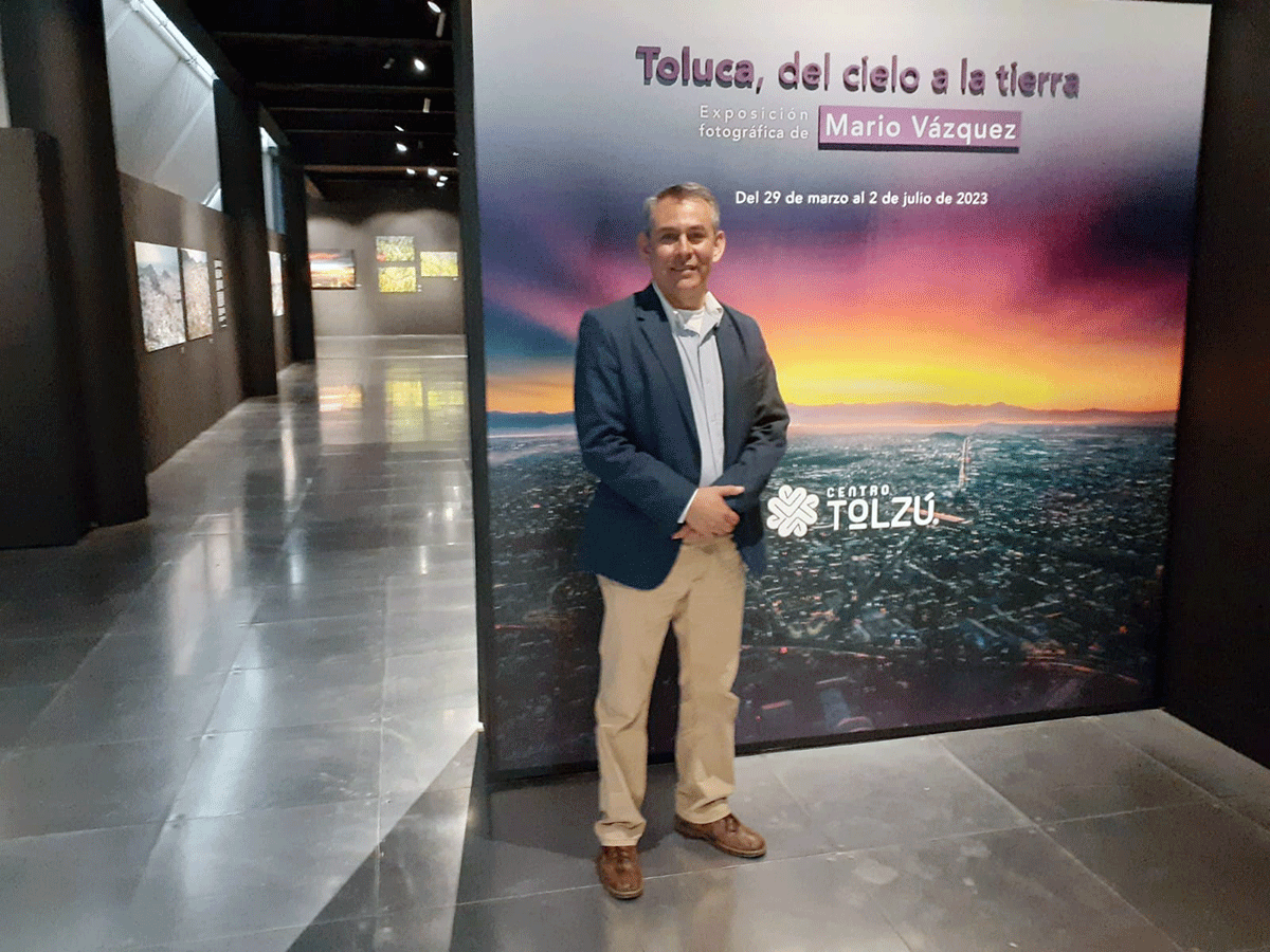 Presenta Centro Tolzú exposición “Toluca, del Cielo a la Tierra”, de Mario Vázquez de la Torre