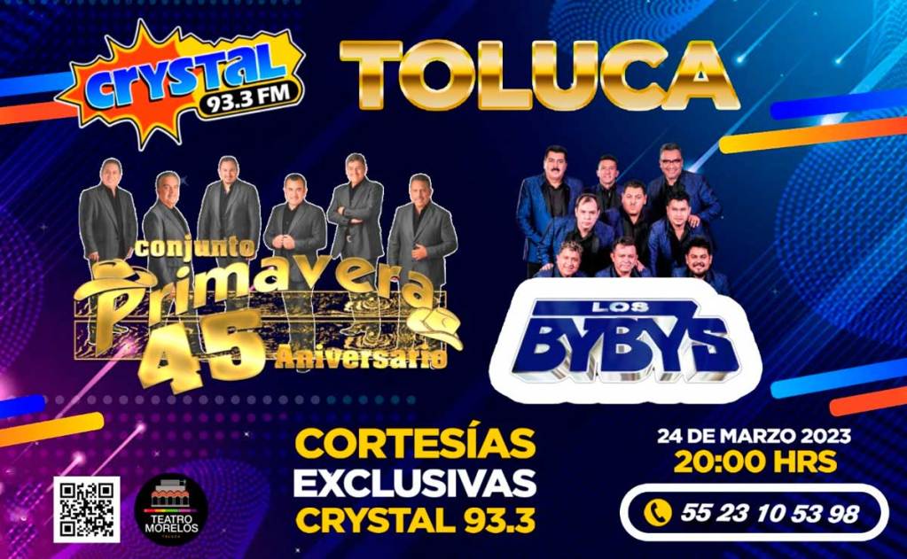 Costo de los boletos para el concierto de conjunto primavera en toluca