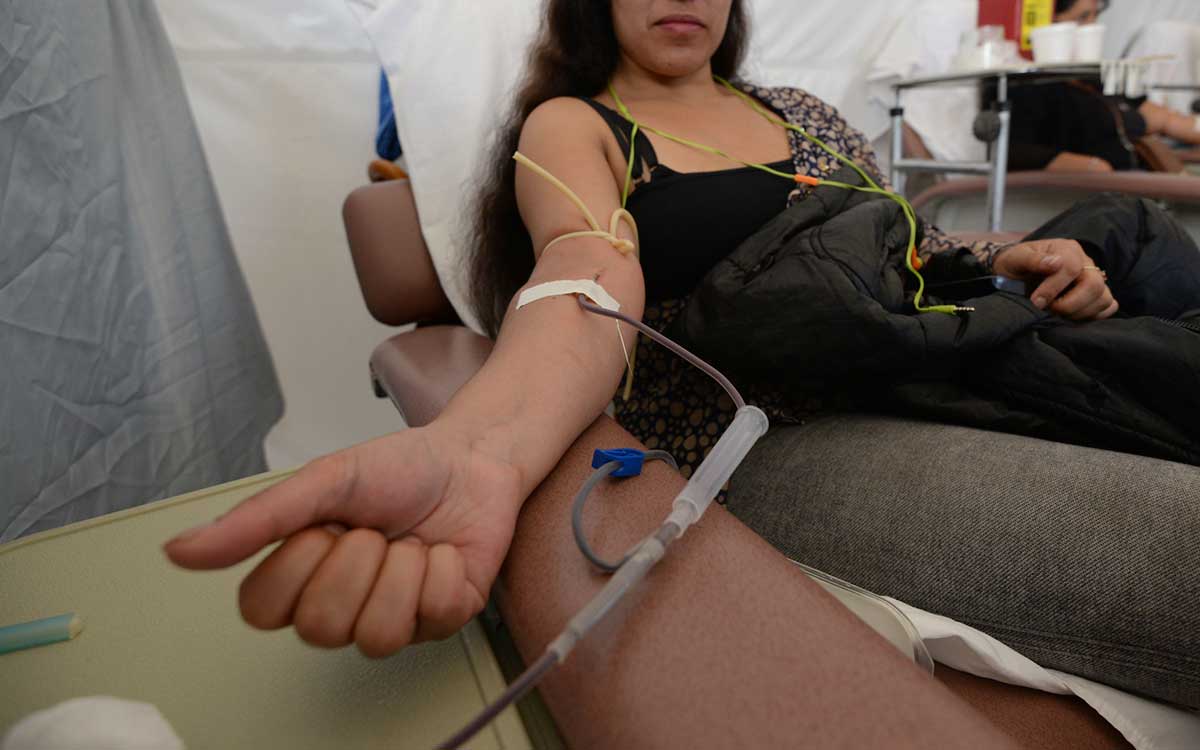 donador de sangre en hospital de la mujer edomex