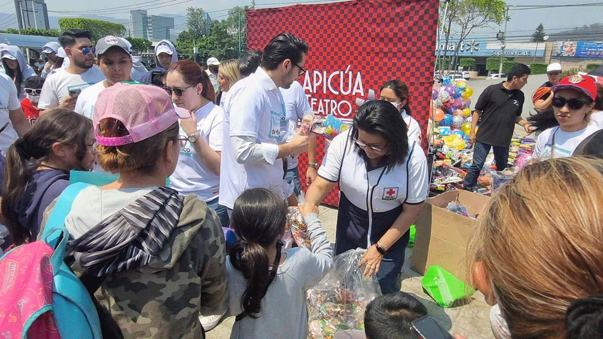 Celebra el Día del Niño Cruz Roja Mexicana en el Instituto Nacional de Pediatría 