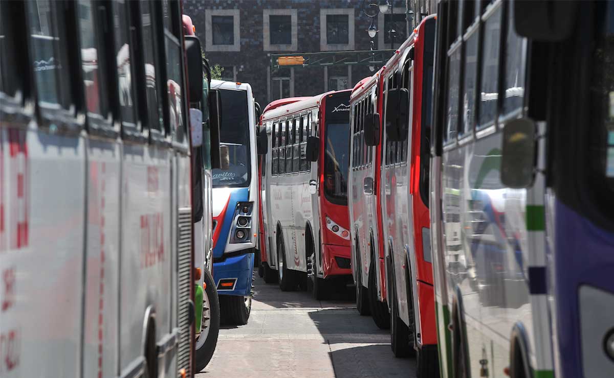 habrá disminución de transporte público en semana santa 2023 en toluca