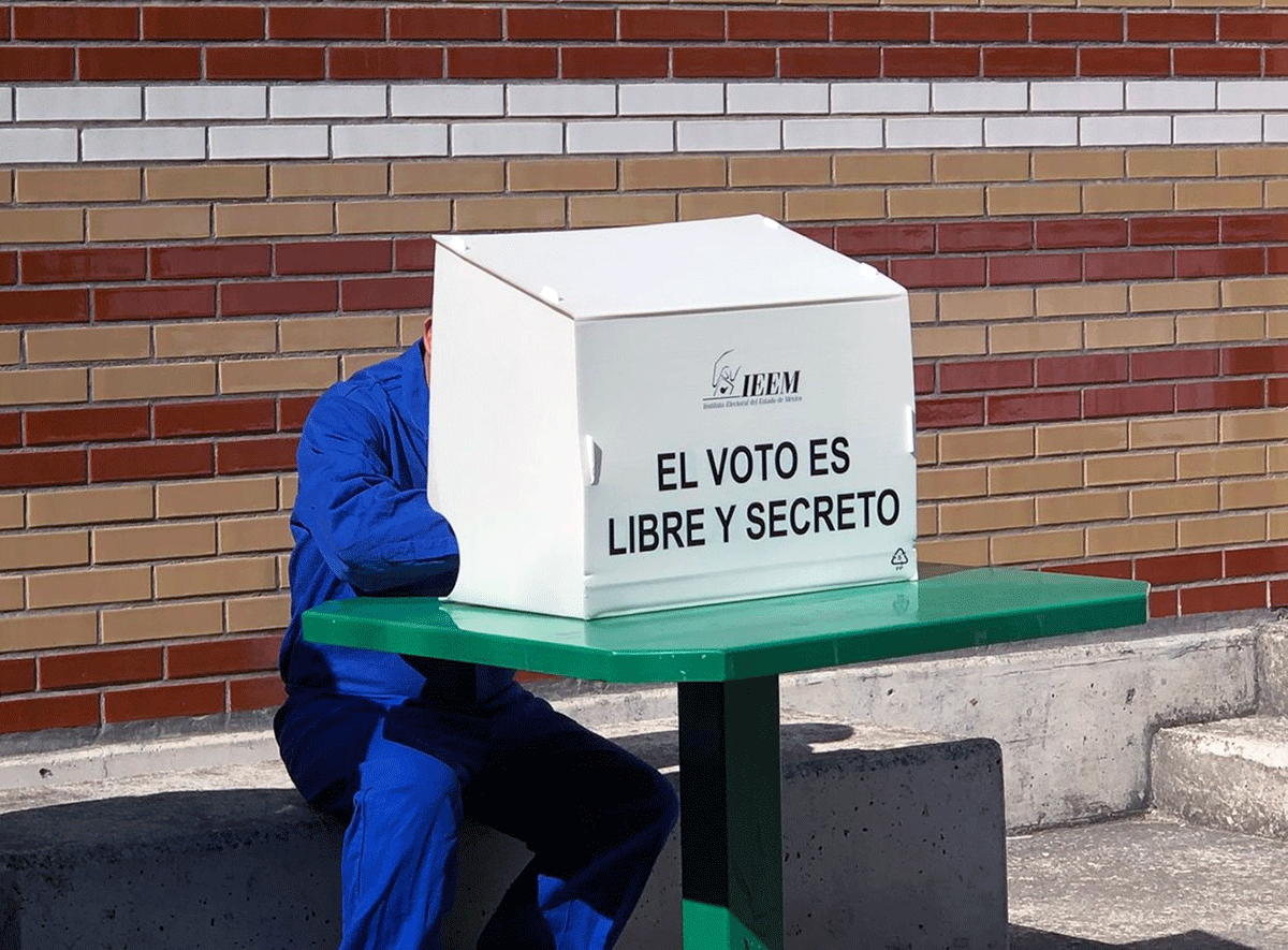 ¿Dónde inició la votación para elegir a la próxima gobernadora del Estado de México?