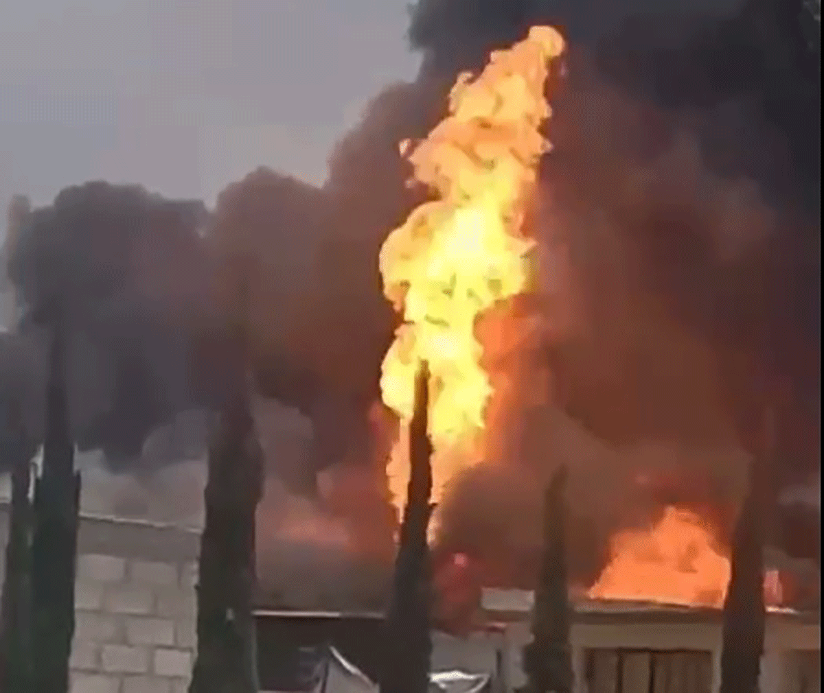 Estalla ducto de gas Licuado de Petróleo en Polotitlán por huachicol 