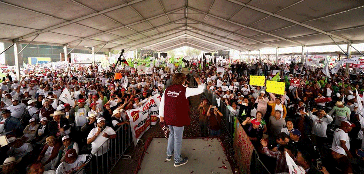 Habrá un gobierno diferente en el Estado de México si gana Delfina Gómez?