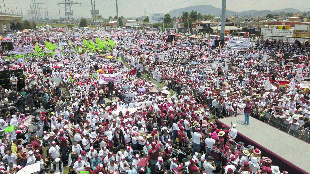 Nunca más se gobernará de espaldas al pueblo en el Estado de México, advierte la maestra Delfina Gómez