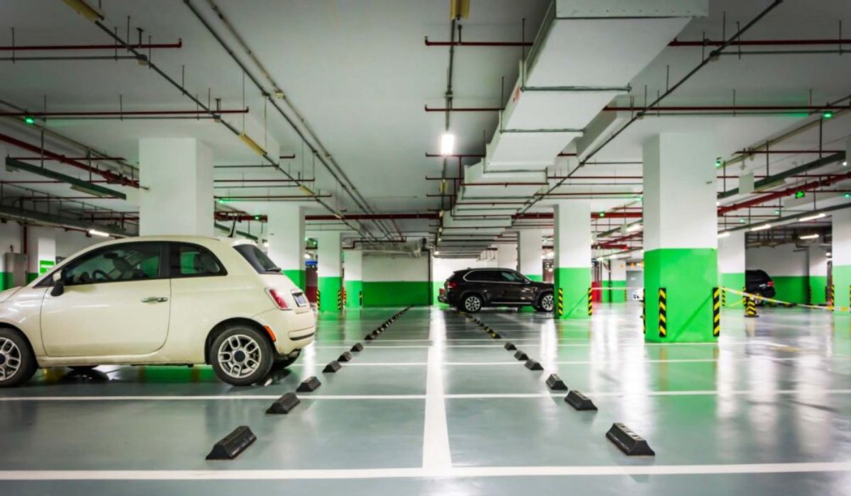 Estacionamiento del Aeropuerto de Toluca