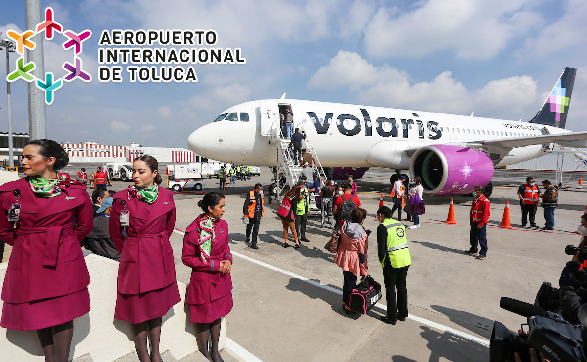 ¡Vámonos de viaje! Checa las promos de Volaris y VivaAerobus en destinos que tiene del Aeropuerto de Toluca