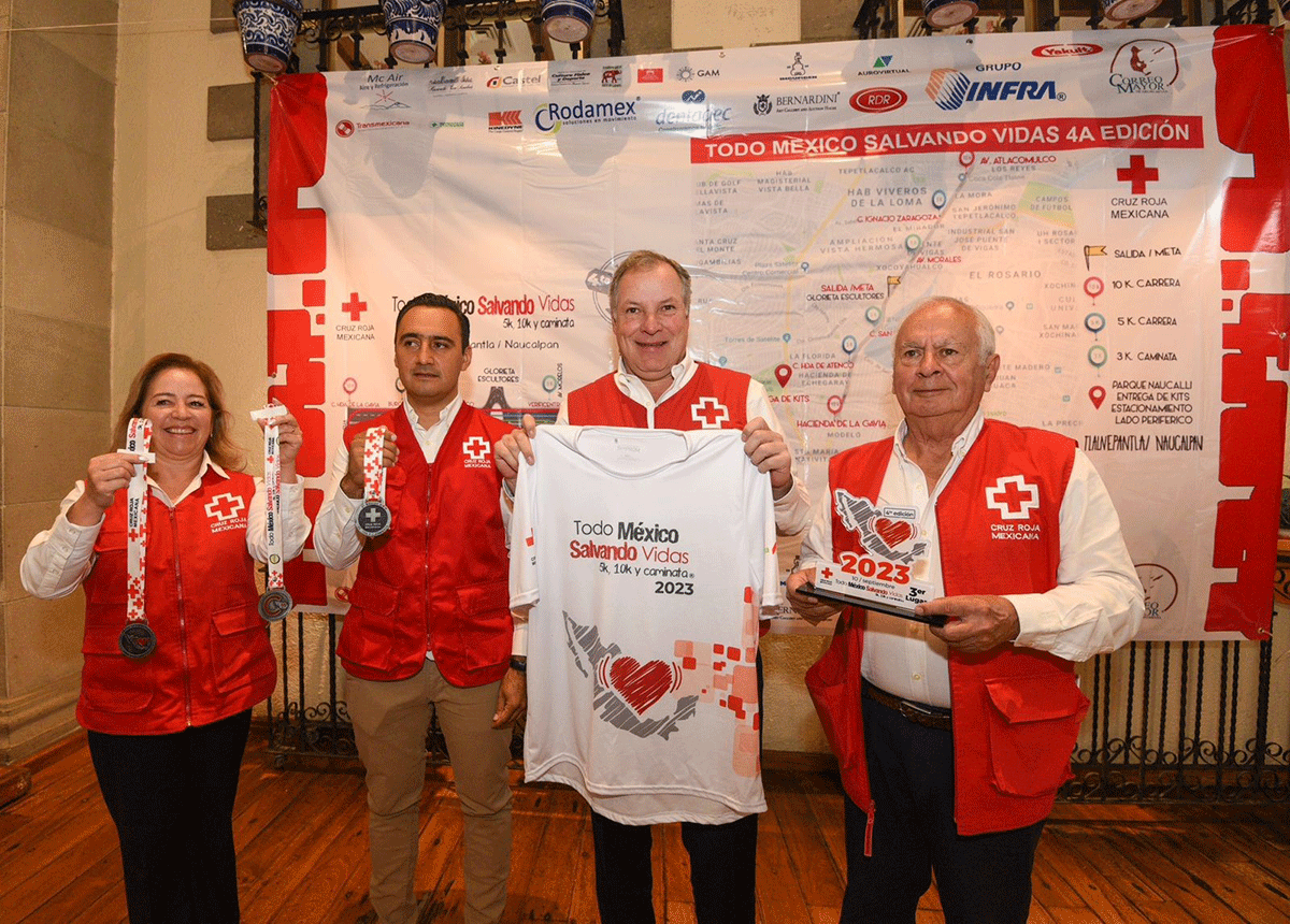 ¿Cuándo y dónde será la carrera anual de Cruz Roja Mexicana “Todo México Salvando Vidas? ¡Entérate aquí!