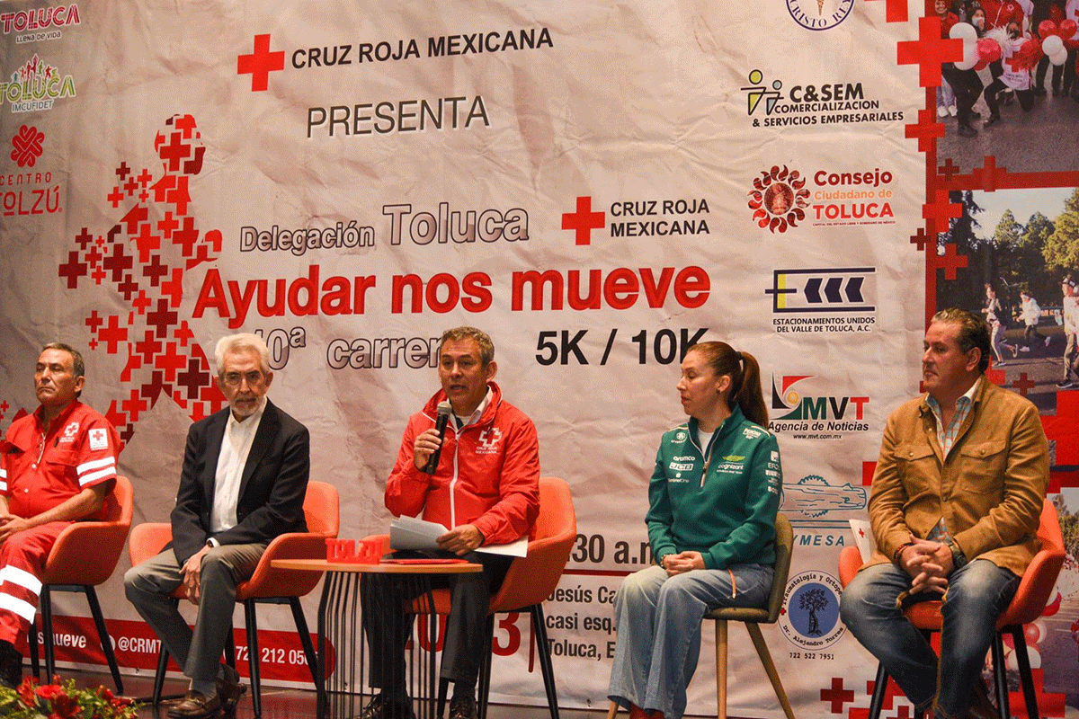 ¿Cuándo y dónde será la carrera de 5 y 10 kilómetros “Ayudar Nos Mueve” de Cruz Roja Mexicana Toluca? Entérate