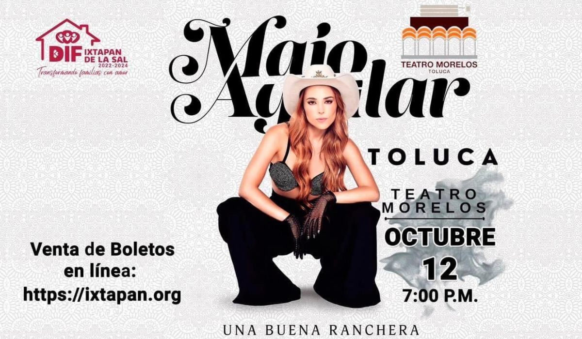 Publicidad Majo Aguilar en Toluca