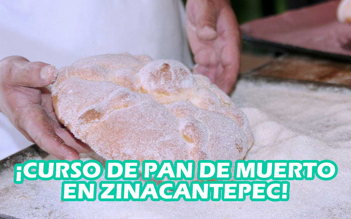 ¡Zinacantepec tendrá curso de pan de muerto para todo el público!