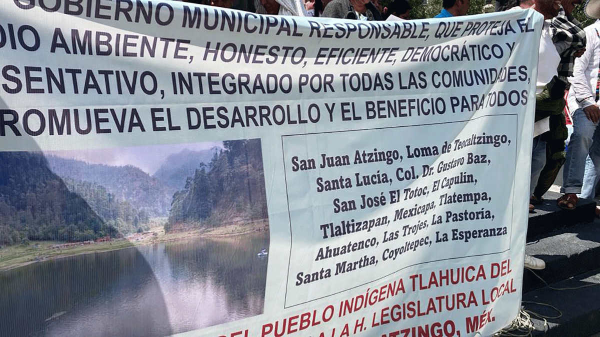 Habitantes tlahuicas de San Juan Atzingo solicitaron formalmente a la Legislatura separrarse del municipio de Ocuilan y crear el municipio 126 del Estado de México 