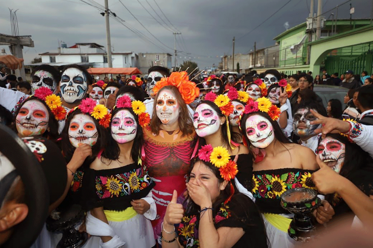 Vive San Mateo Atenco en grande el Festival Todos Santos 2023
