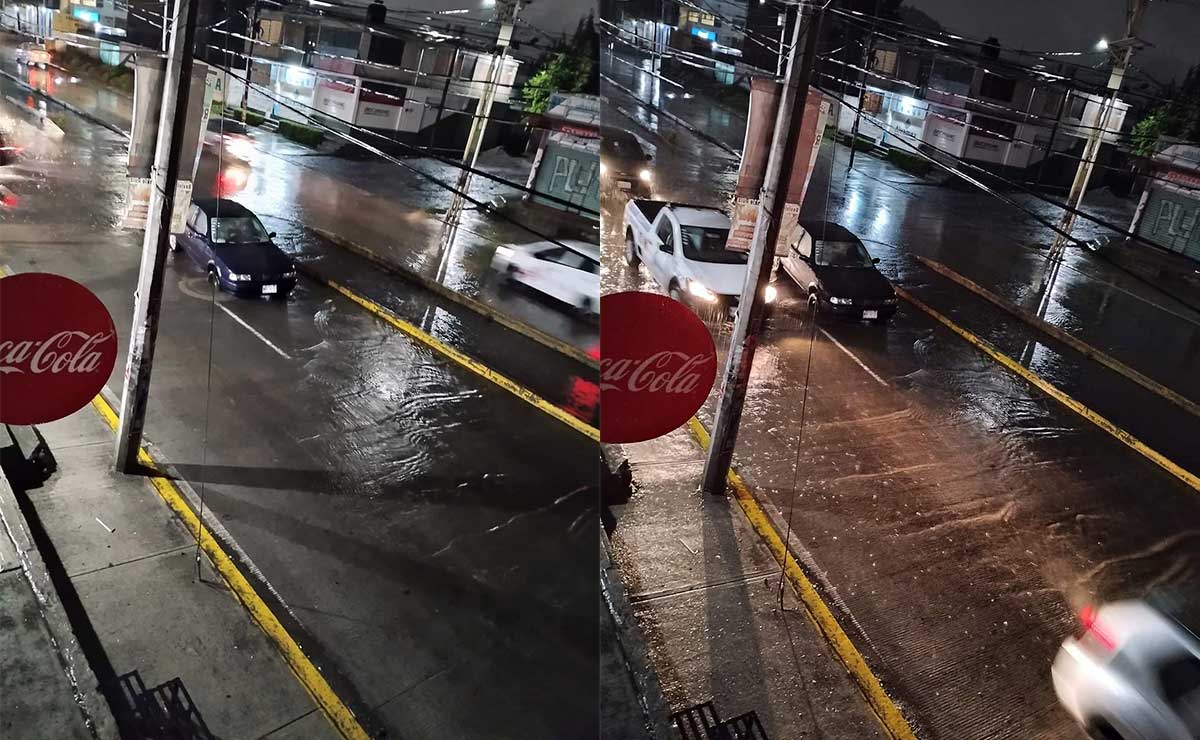 Vehículos dañados en Toluca