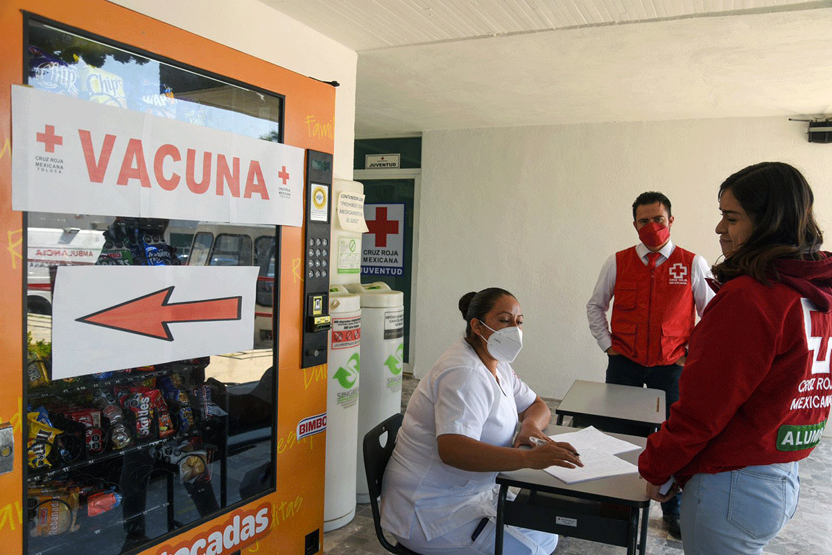 Inicia este jueves la aplicación de la vacuna de Pfizer contra Covid-19 de Cruz Roja Mexicana