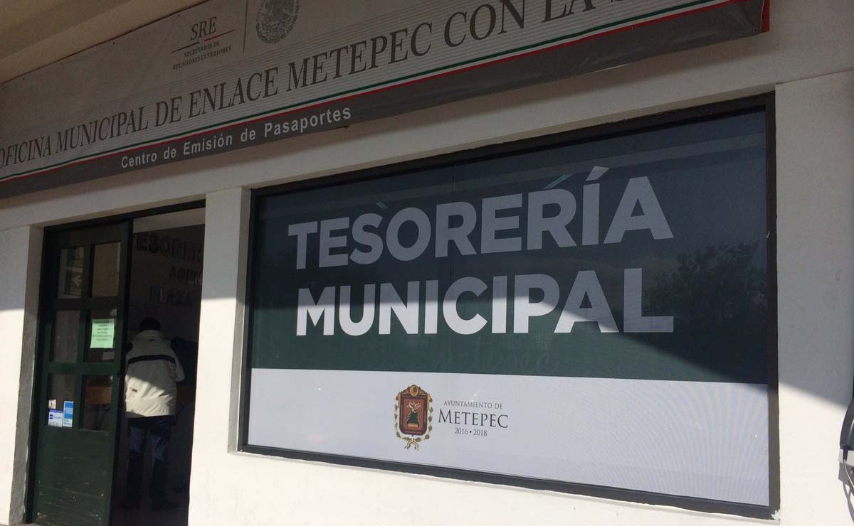 ¡Aguas! Tesorería Municipal de Metepec se va de vacaciones de invierno