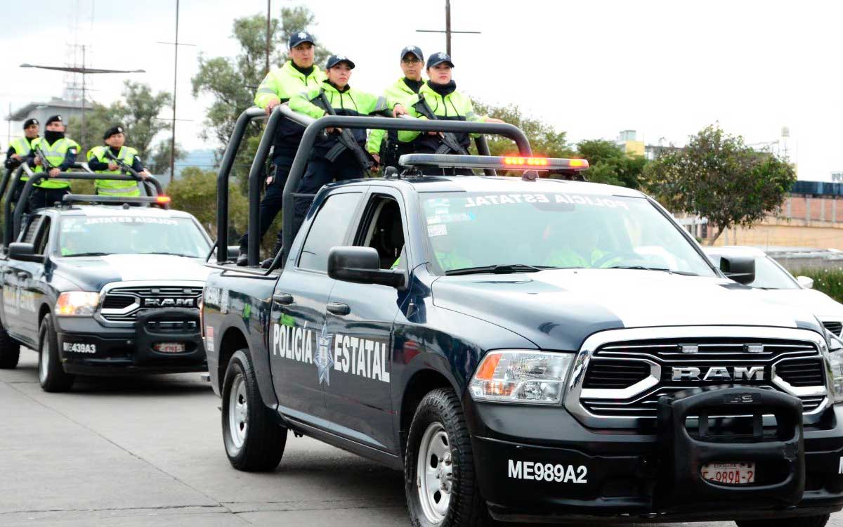 rondines durante operativo de seguridad Navidad Edomex 2023