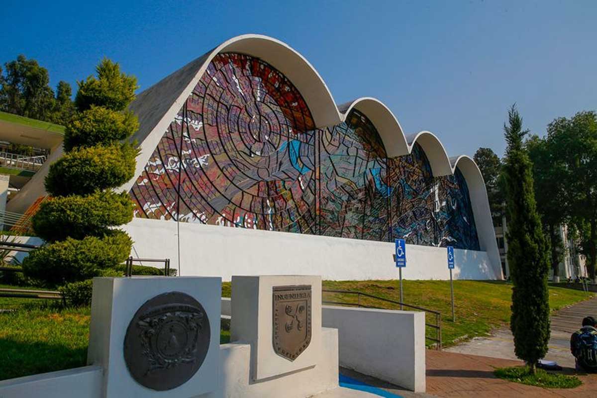 Edificio del Universidad Autónoma del Estado de México, institución que acaba de publicar su convocatoria 204 - 2025 para estudiar los estudios de preparatoria.