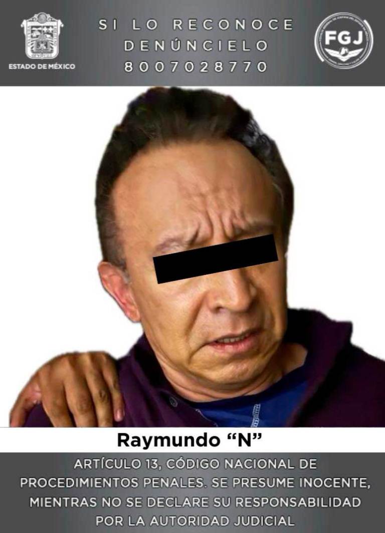 Agentes capturan al ex alcalde de Toluca Raymundo Martínez