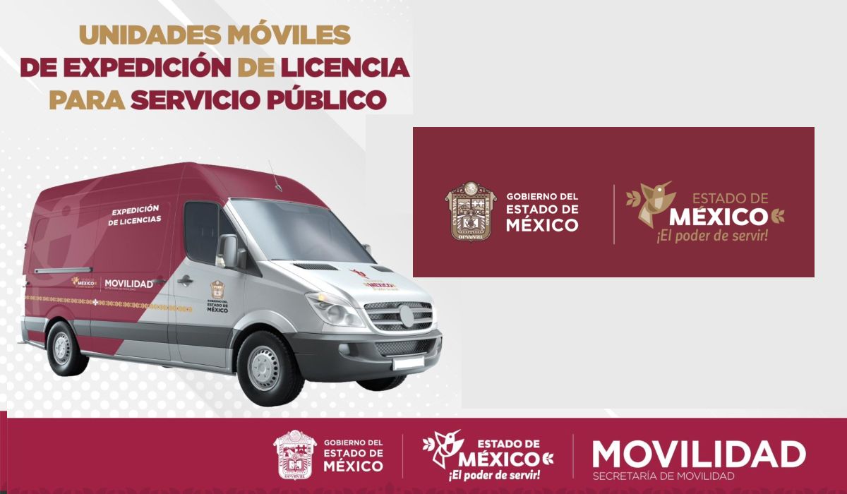 Tramita tu licencia de conducir en Unidades Móviles de Edomex