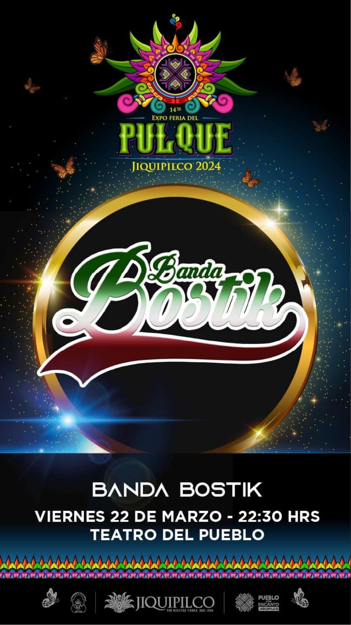 Banda Bostik se presentará en la Feria del Pulque Jiquipilco 2024