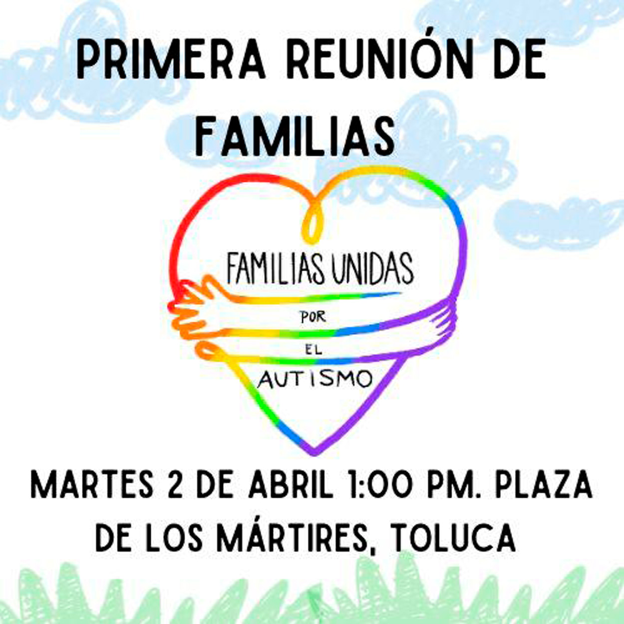 Realizarán reunión por Día Mundial de Concienciación sobre el Autismo en Toluca