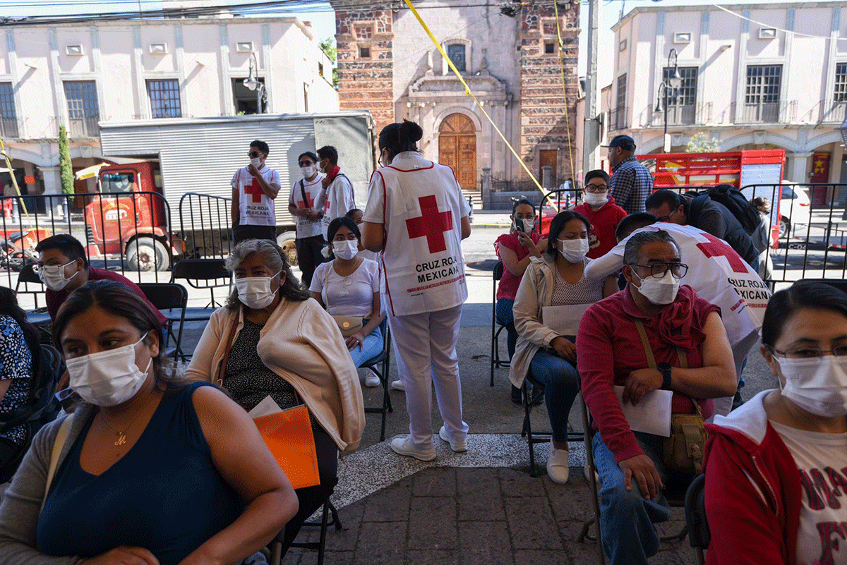 Aplica Cruz Roja primeras 650 vacunas contra Covid-19 a población vulnerable de comunidades de Lerma2