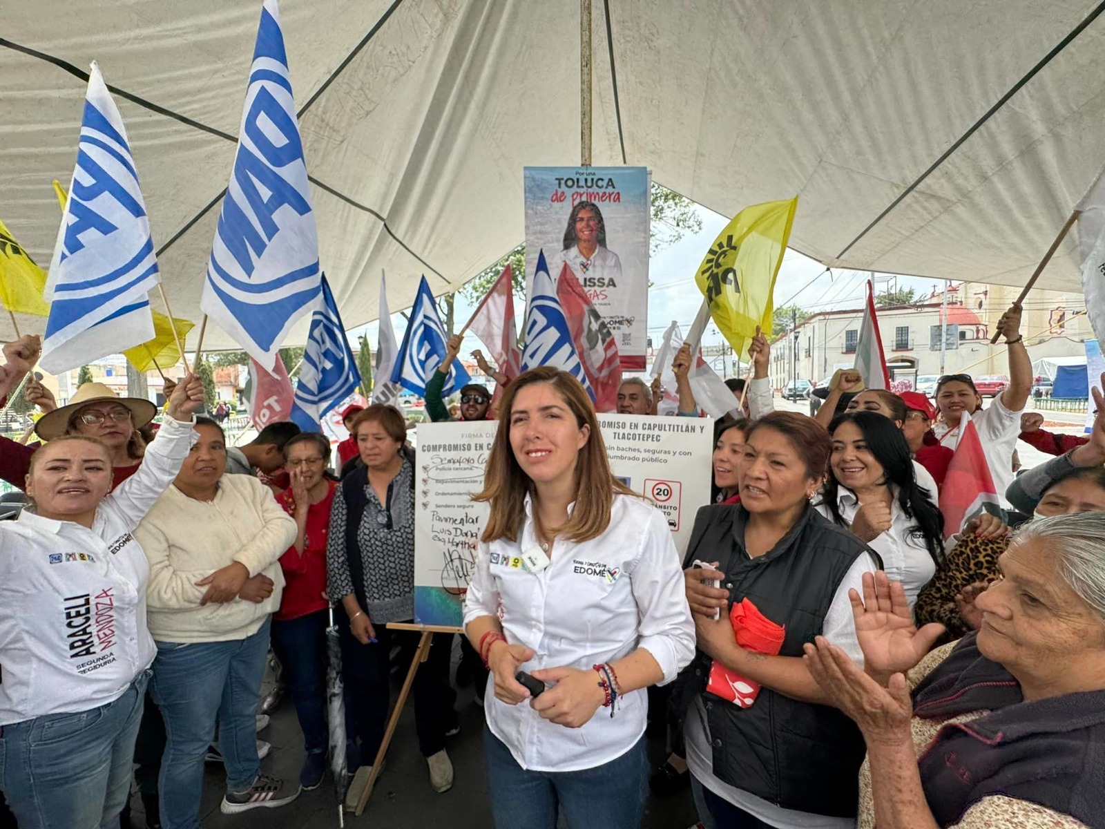 Melisa Cargas candidata Va Por México