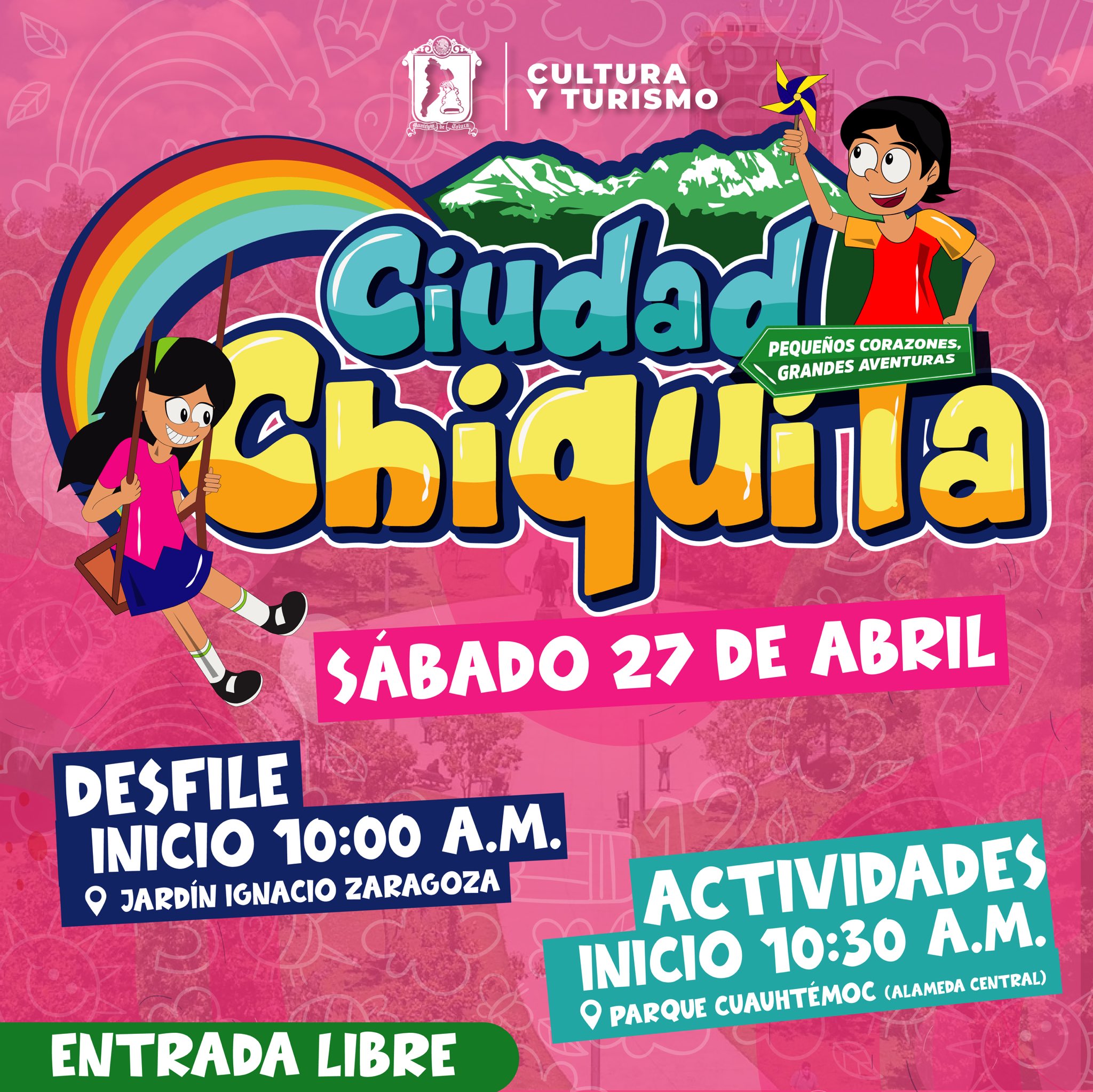 Festeja el Día del Niño y la Niña en «Ciudad Chiquita»