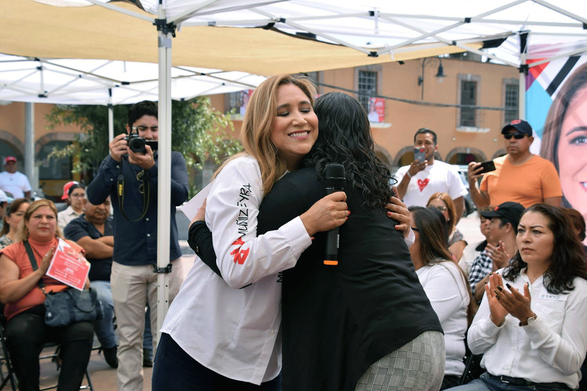 Compromete Ana Muñiz Neyra 70 obras y acciones a favor de las escuelas de San Mateo Atenco