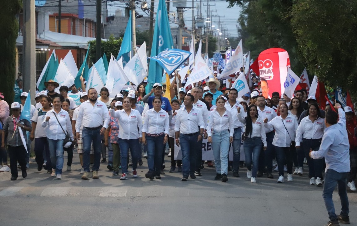 Recorrido de Aldo Ledezma en Cuautitlán 2024