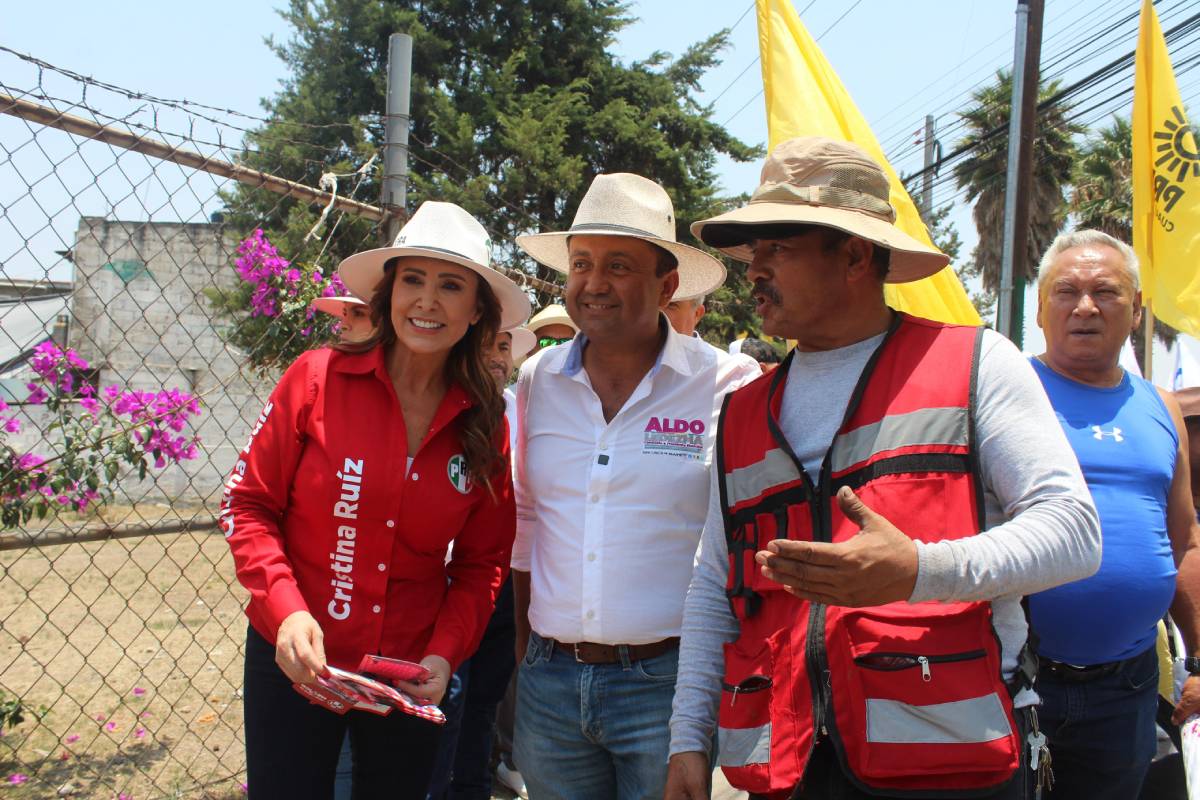 Gira de campaña por Cuautitlán de Aldo Ledezma Reyna