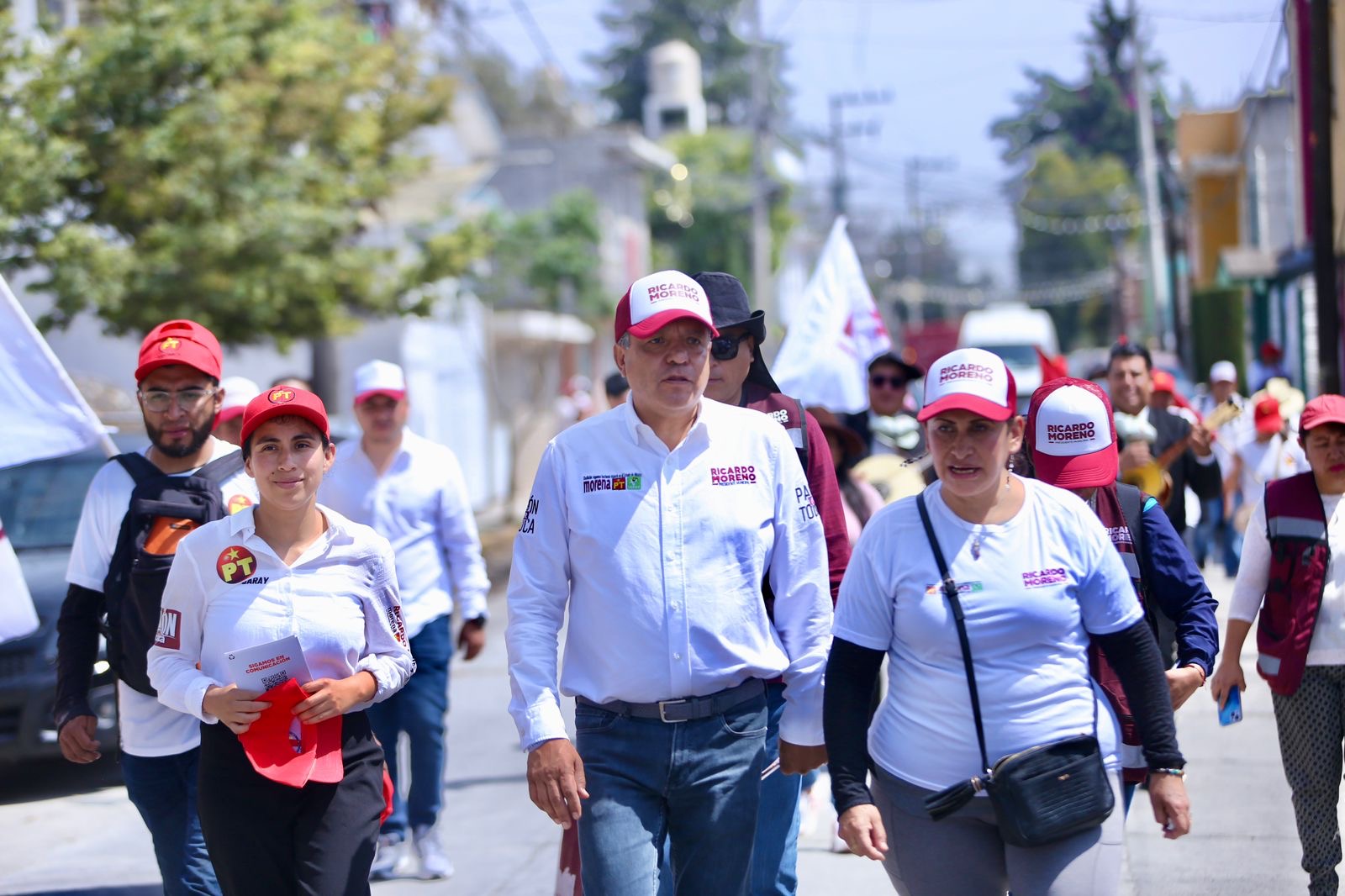 Ricardo Moreno en El Carmen Totoltepec