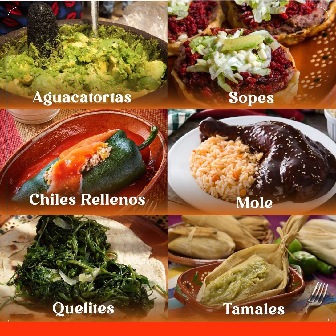 Platillos par ala Feria Gastronómica en Toluca 2024