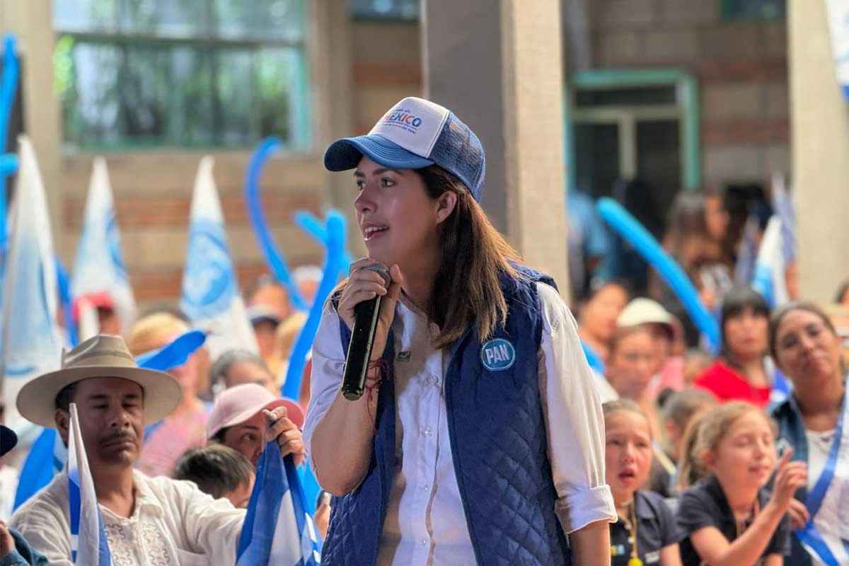 Militancia panista de San Pablo Autopan arropa a Melissa Vargas