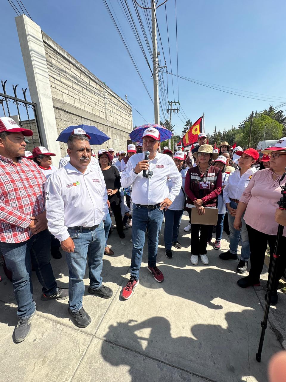 Ricardo Moreno en Cacalomacán